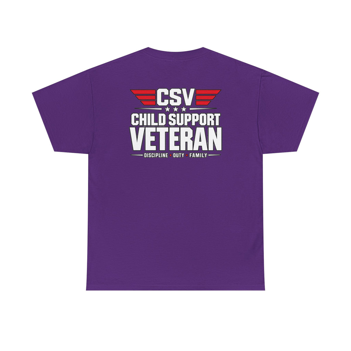 Still Standing Child Support Veteran T‑Shirt