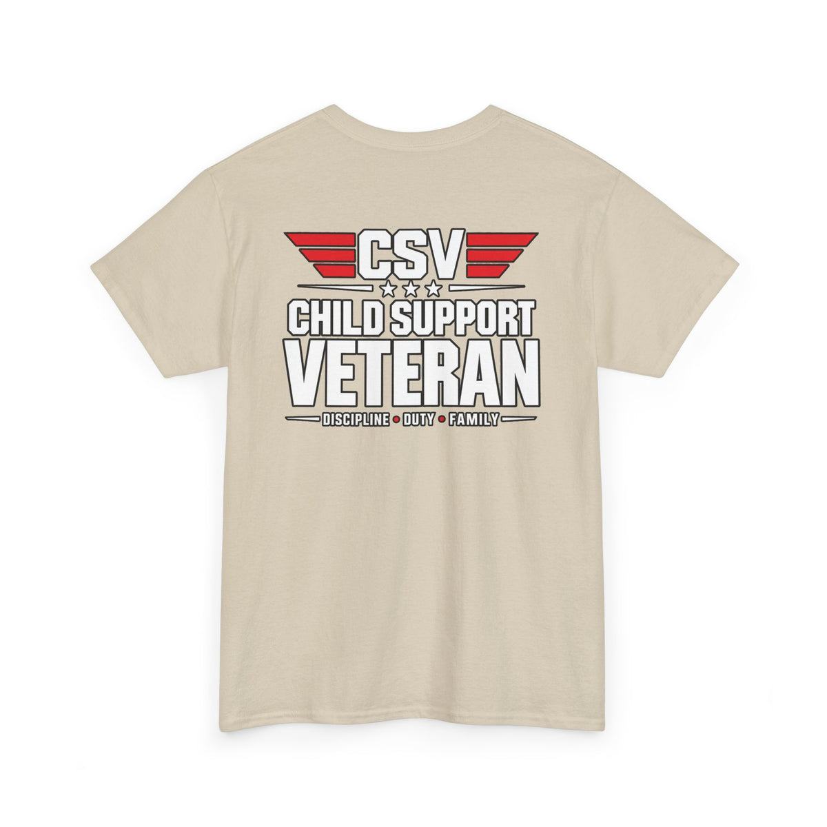 Present Matters T-Shirt – Child Support Veteran Tribute Tee