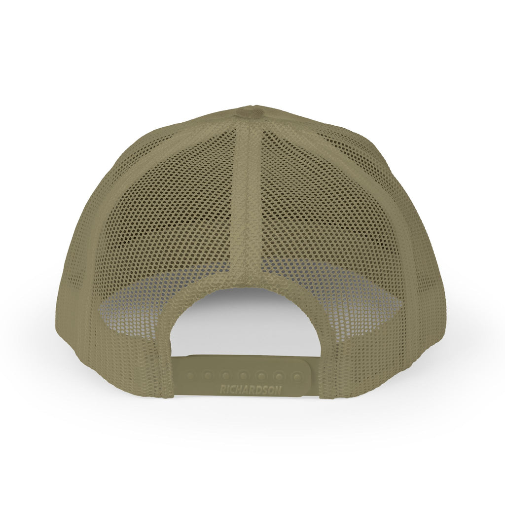 Embroidered Trucker Cap — Retro Winged Logo Snapback