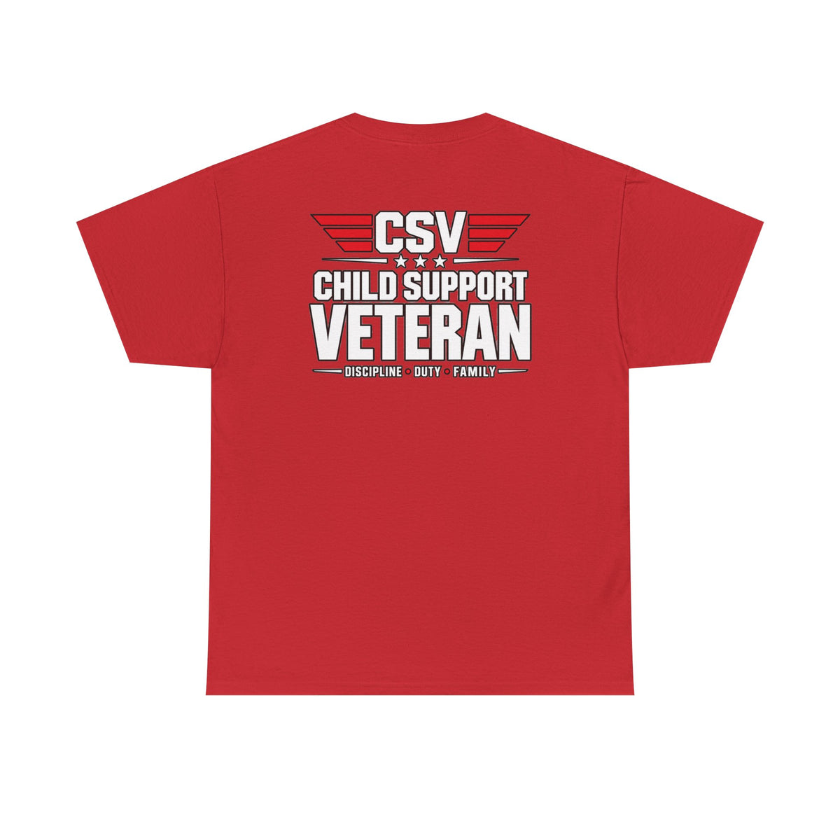 PRESENT MATTERS Child Support Veteran T‑Shirt