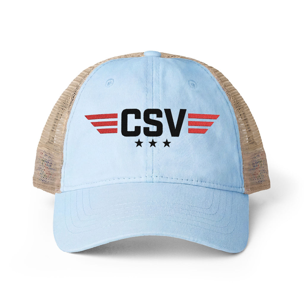 Women's Washed Mesh-Back Cap