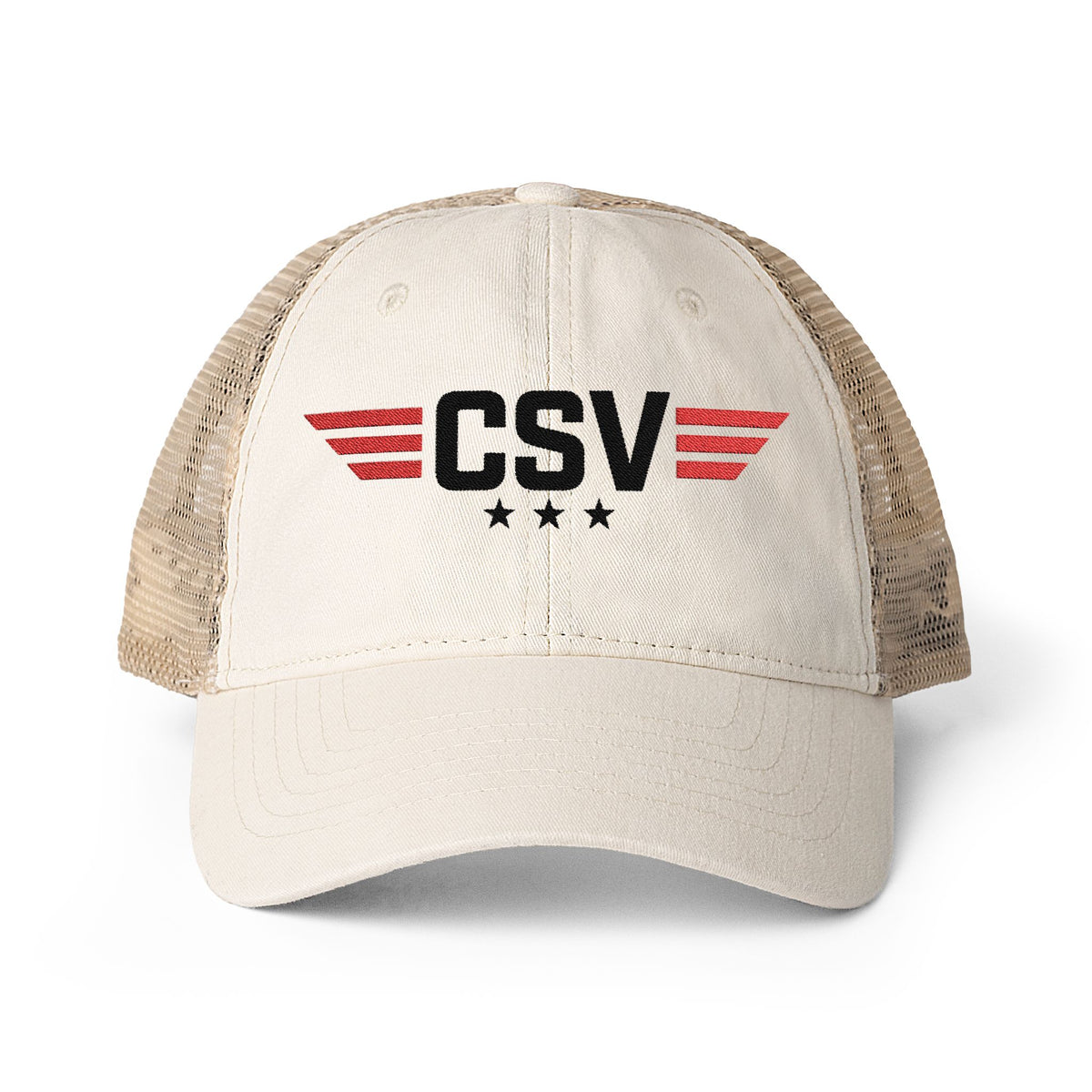 Women's Washed Mesh-Back Cap