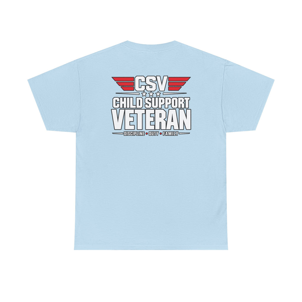 Still Standing Child Support Veteran T‑Shirt