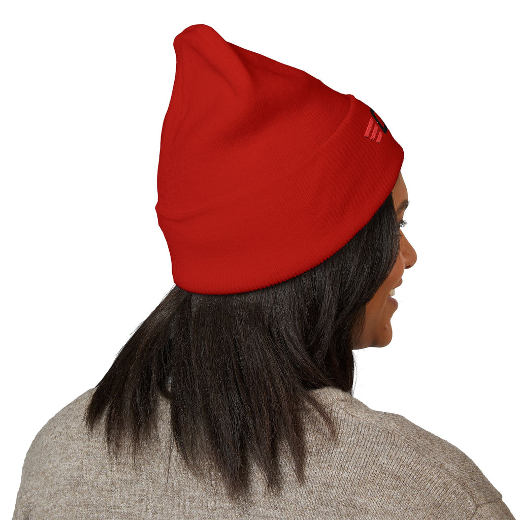 CSV  Embroidered Beanie – Classic Cuffed Winter Hat
