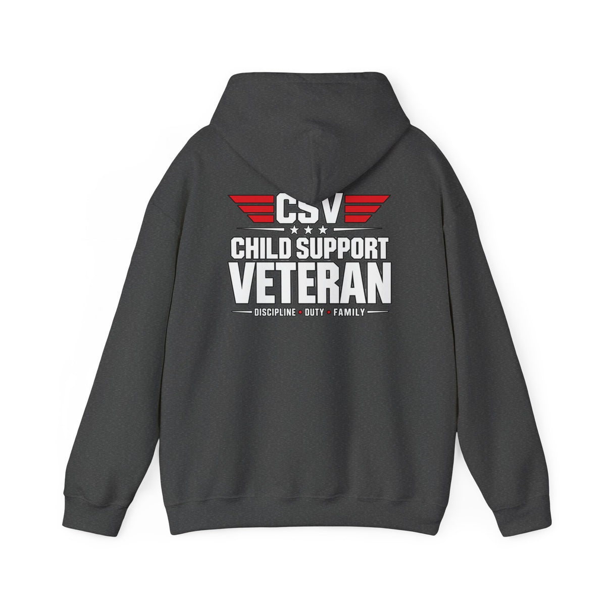 Child Support Veteran Hoodie — Patriotic Military-Inspired Sweatshirt