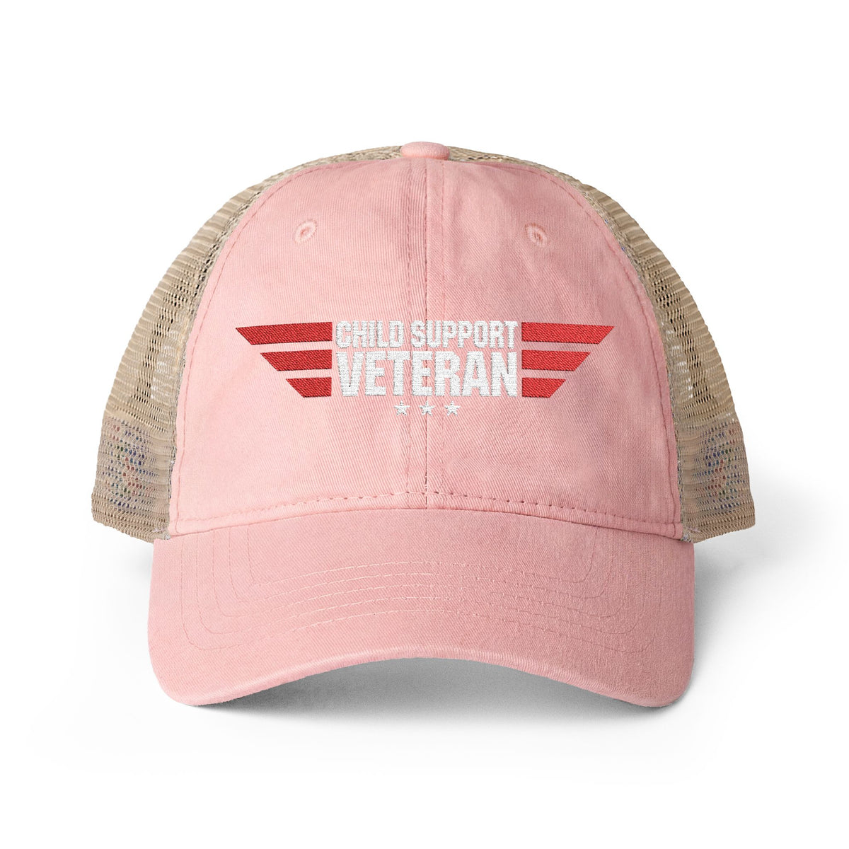 Women's Washed Mesh-Back Cap