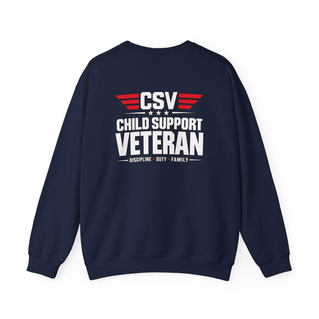Present Matters Crewneck — Child Support Veteran Sweatshirt