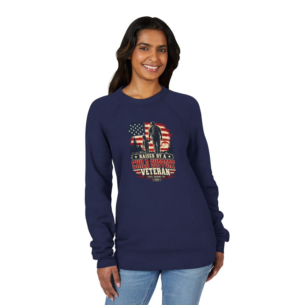 Unisex Sponge Fleece Raglan Sweatshirt