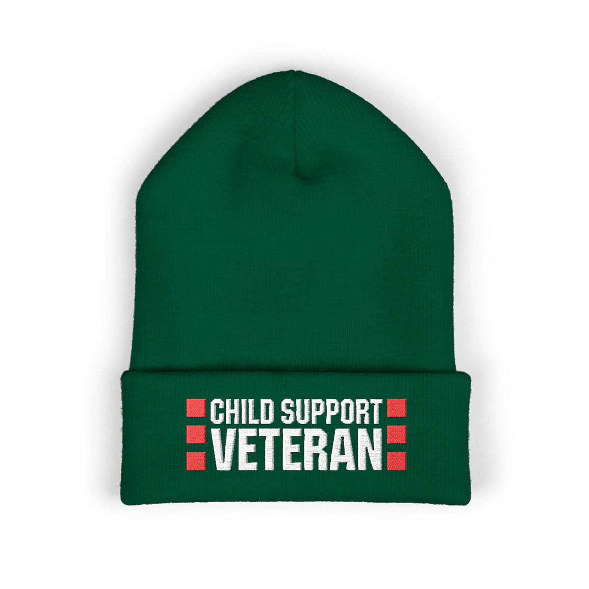 CSV Embroidered Beanie – Classic Cuffed Winter Hat