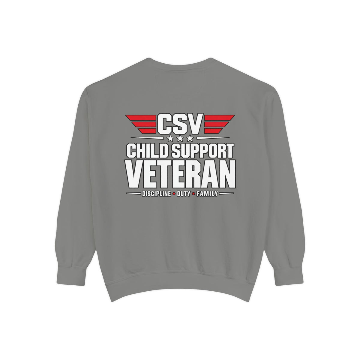 Child Support Veteran Sweatshirt – “My Dad Is A Child Support Veteran” Patriotic Crewneck