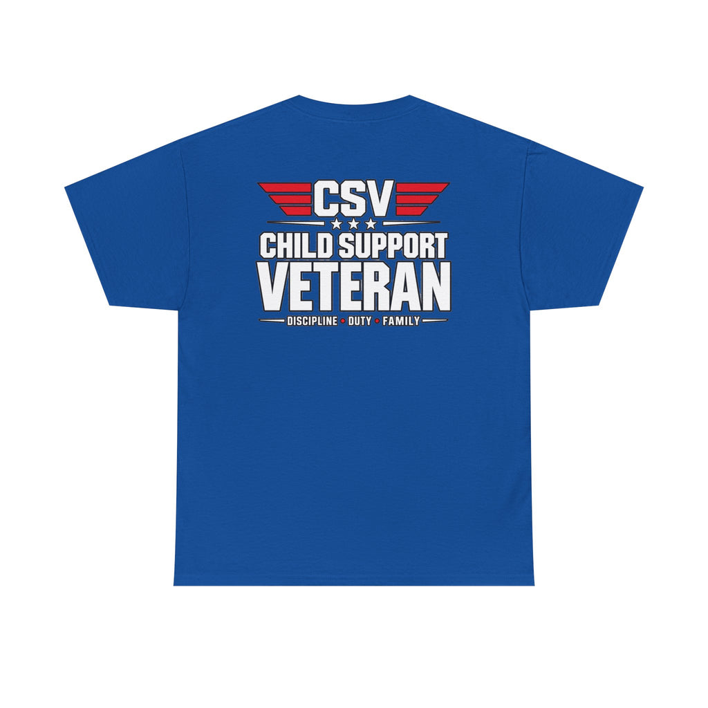 quiet strength, steady presence T-Shirt – Child Support Veteran Tribute Tee