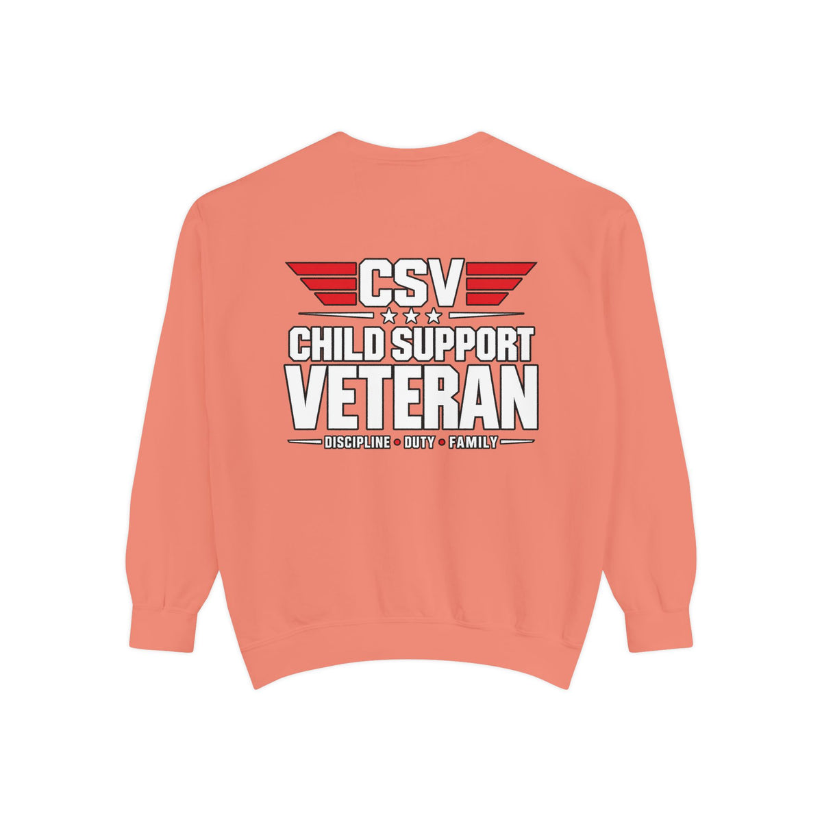 Child Support Veteran Sweatshirt – “My Dad Is A Child Support Veteran” Patriotic Crewneck