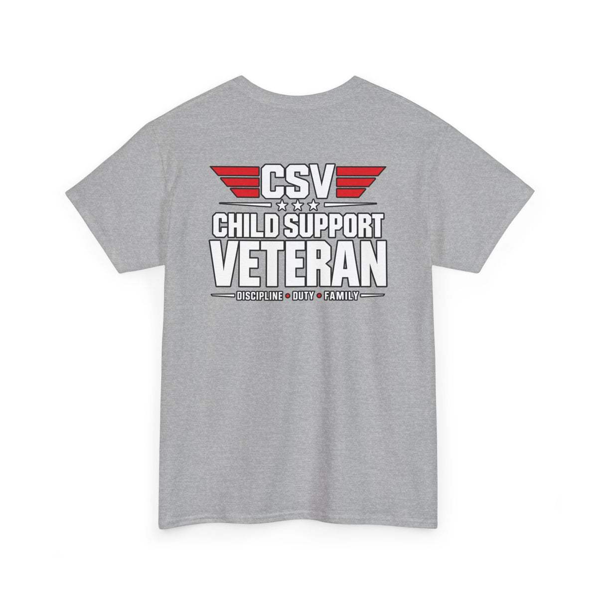 Still Standing Child Support Veteran T‑Shirt
