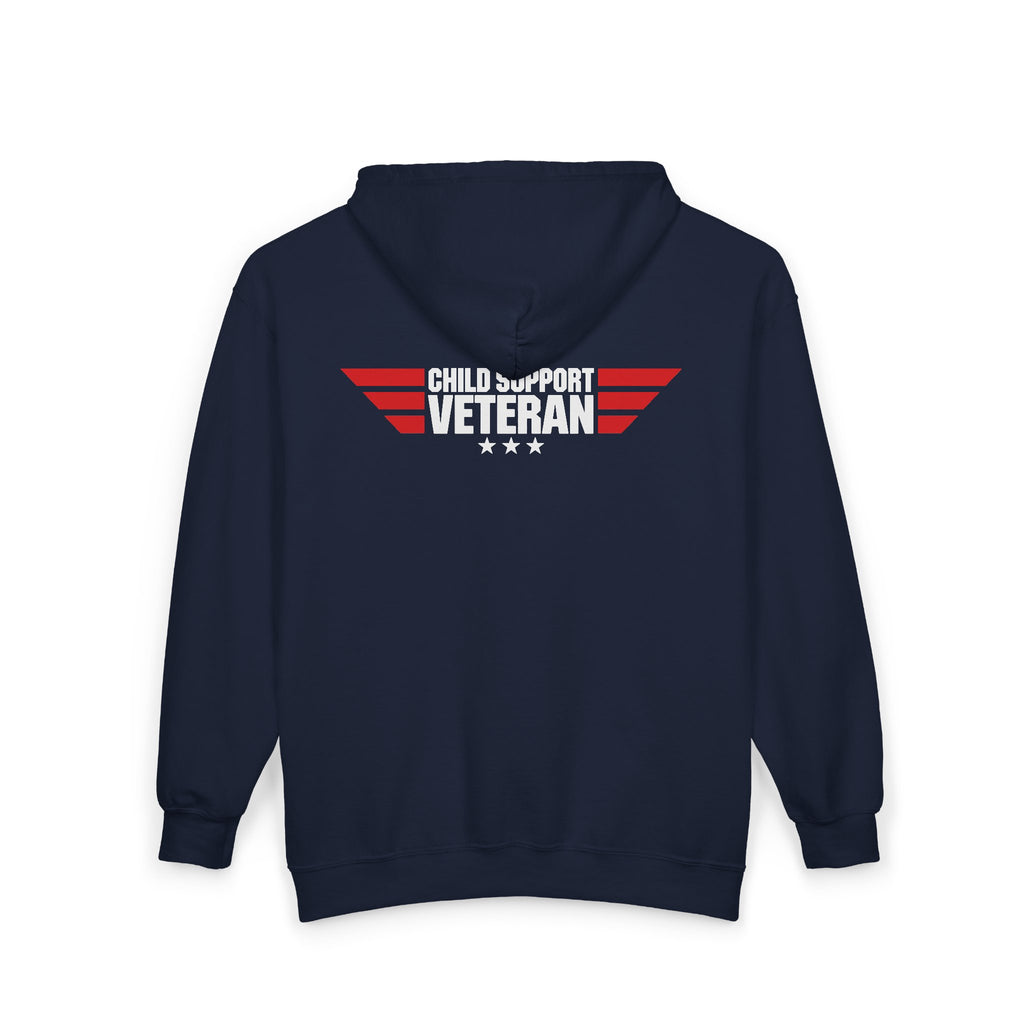 CSAF Support Veteran Zip Hoodie – "Civil Support Veteran (CSV)" Military Tribute