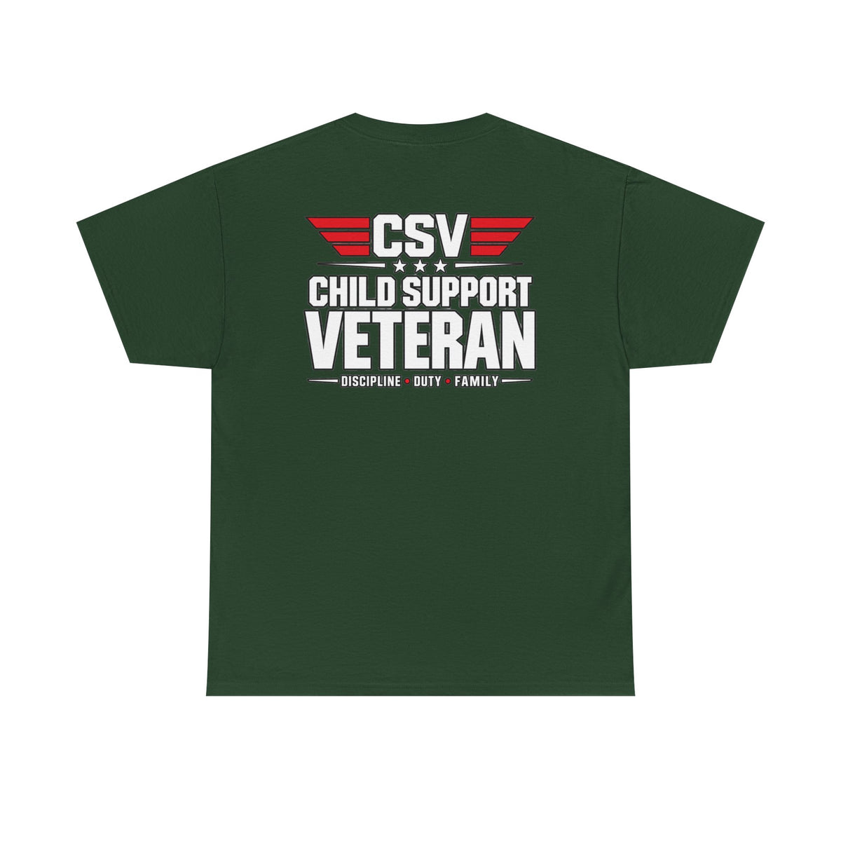 Present Matters T-Shirt – Child Support Veteran Tribute Tee