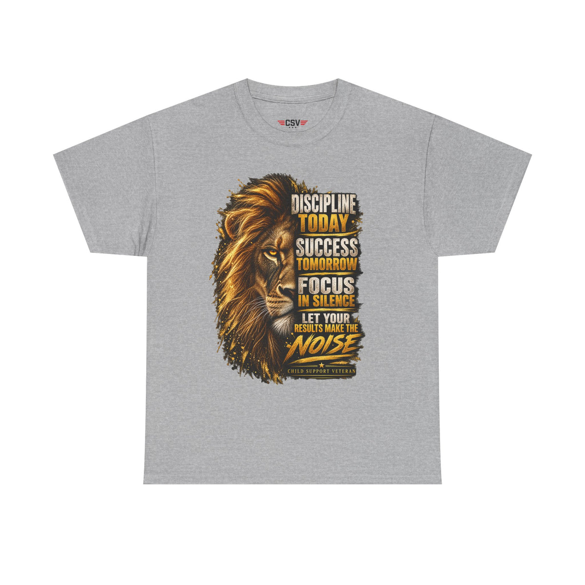 quiet strength, steady presence T-Shirt – Child Support Veteran Tribute Tee