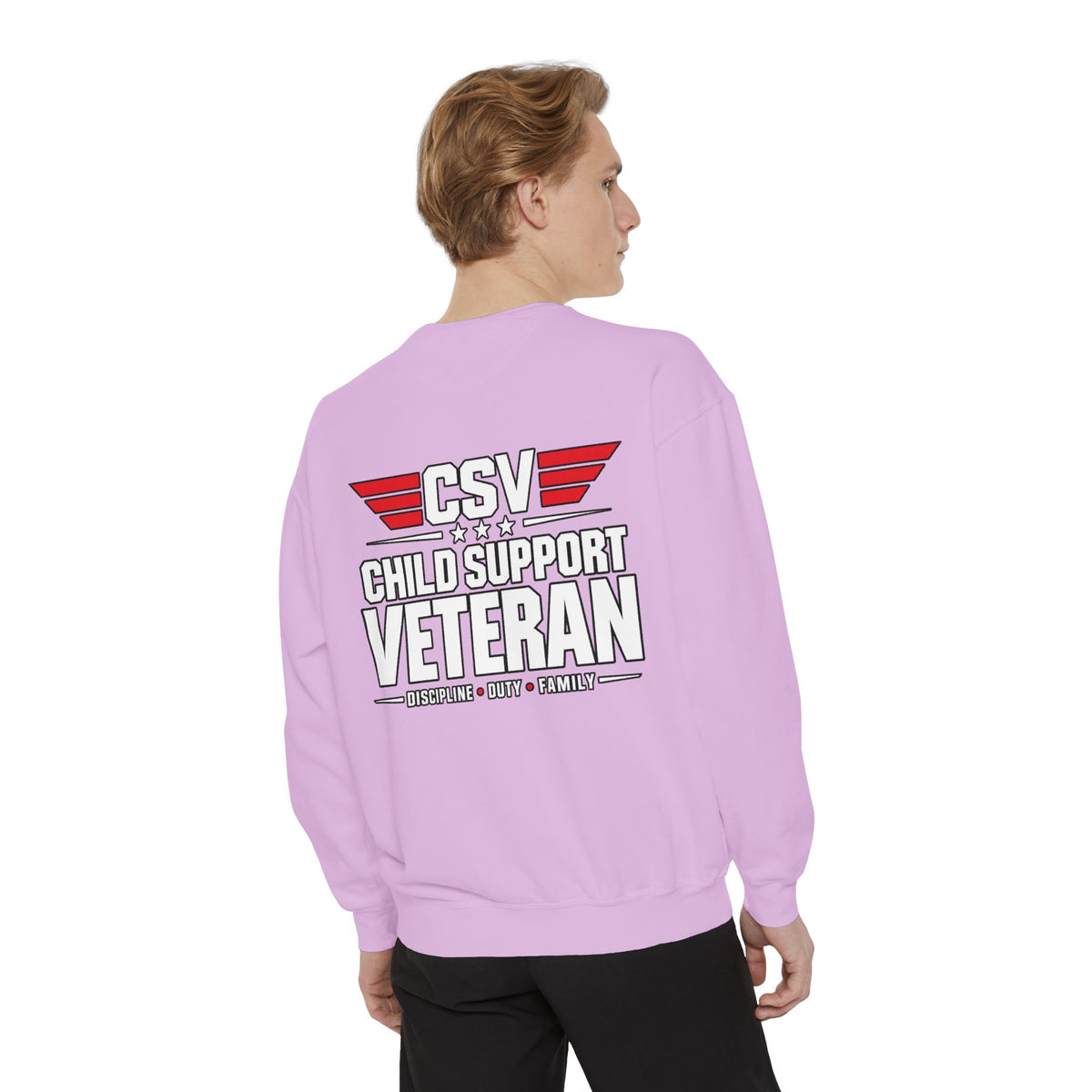 Child Support Veteran Sweatshirt – “My Dad Is A Child Support Veteran” Patriotic Crewneck