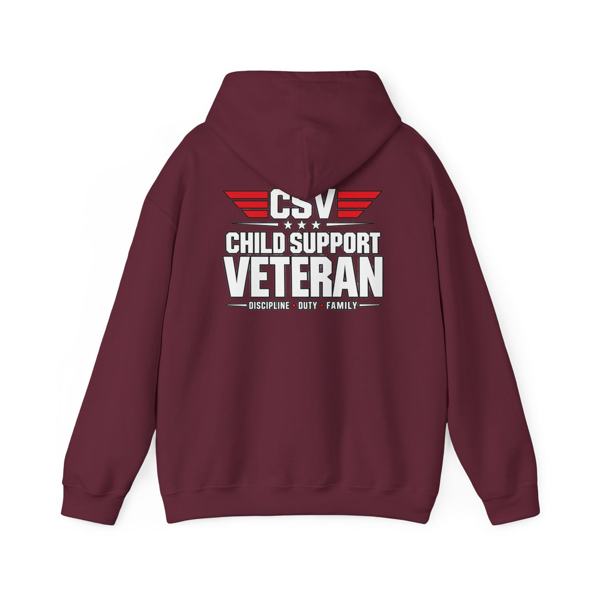 Child Support Veteran Hoodie — Patriotic Military-Inspired Sweatshirt