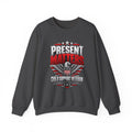 Child Support Veteran Crewneck Sweatshirt — CSV Emblem Pullover