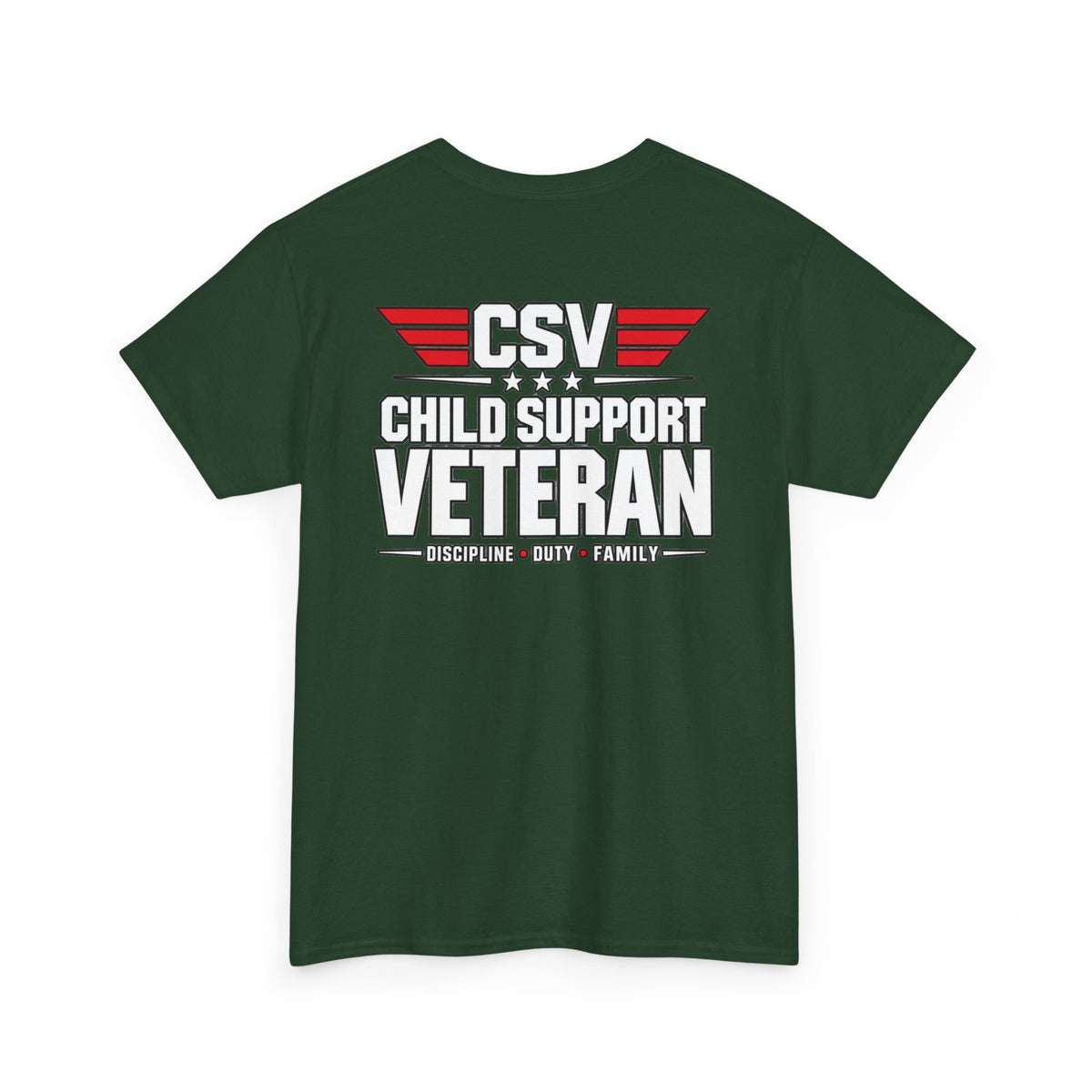 quiet strength, steady presence T-Shirt – Child Support Veteran Tribute Tee
