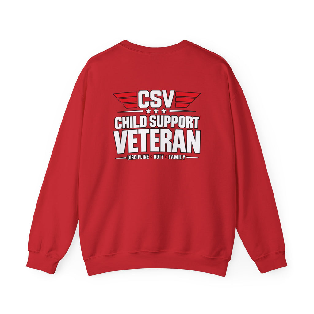 Present Matters Crewneck — Child Support Veteran Sweatshirt