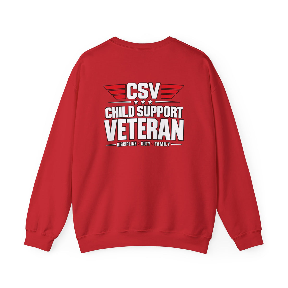 Present Matters Crewneck — Child Support Veteran Sweatshirt