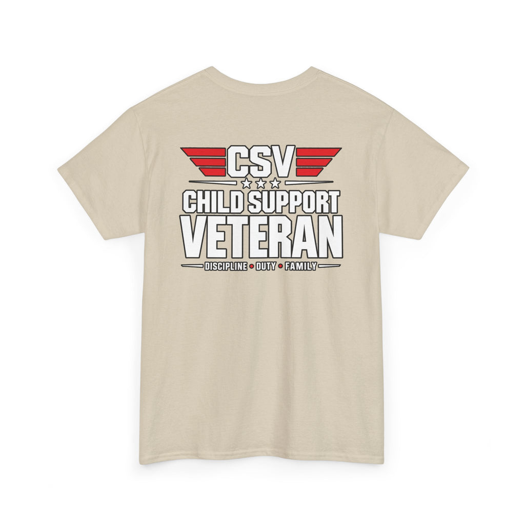 I PAY I PRAY I STAY  T-Shirt – Child Support Veteran Tribute Tee