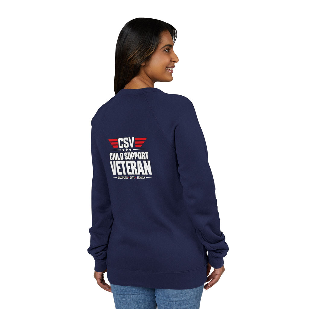 Unisex Sponge Fleece Raglan Sweatshirt