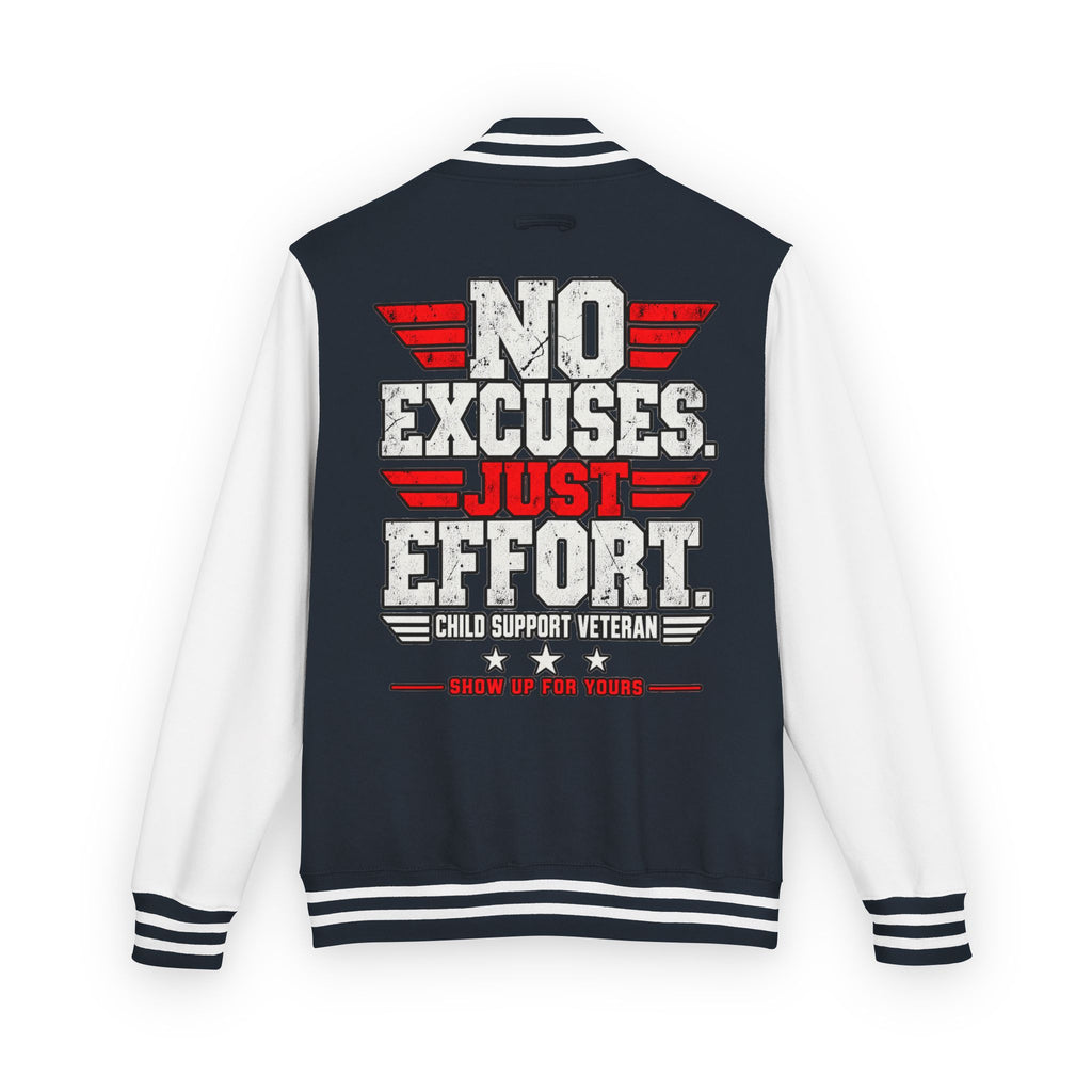 Letterman Jacket — “No Excuses. Just Effort.” CSV Pride