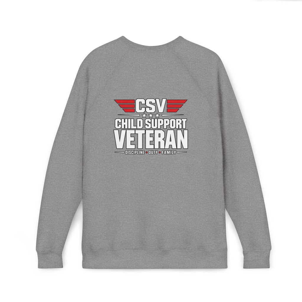 Unisex Sponge Fleece Raglan Sweatshirt
