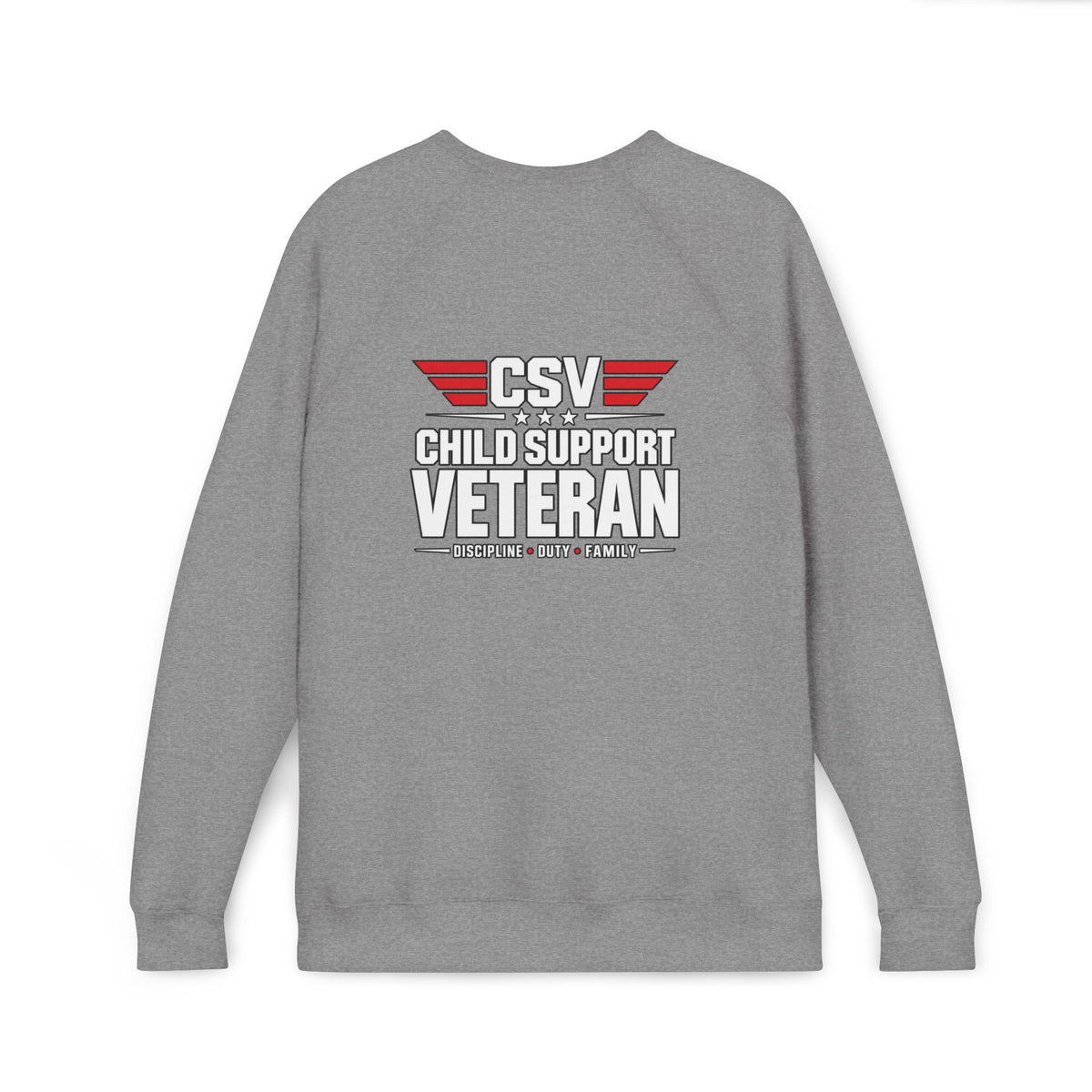 Unisex Sponge Fleece Raglan Sweatshirt