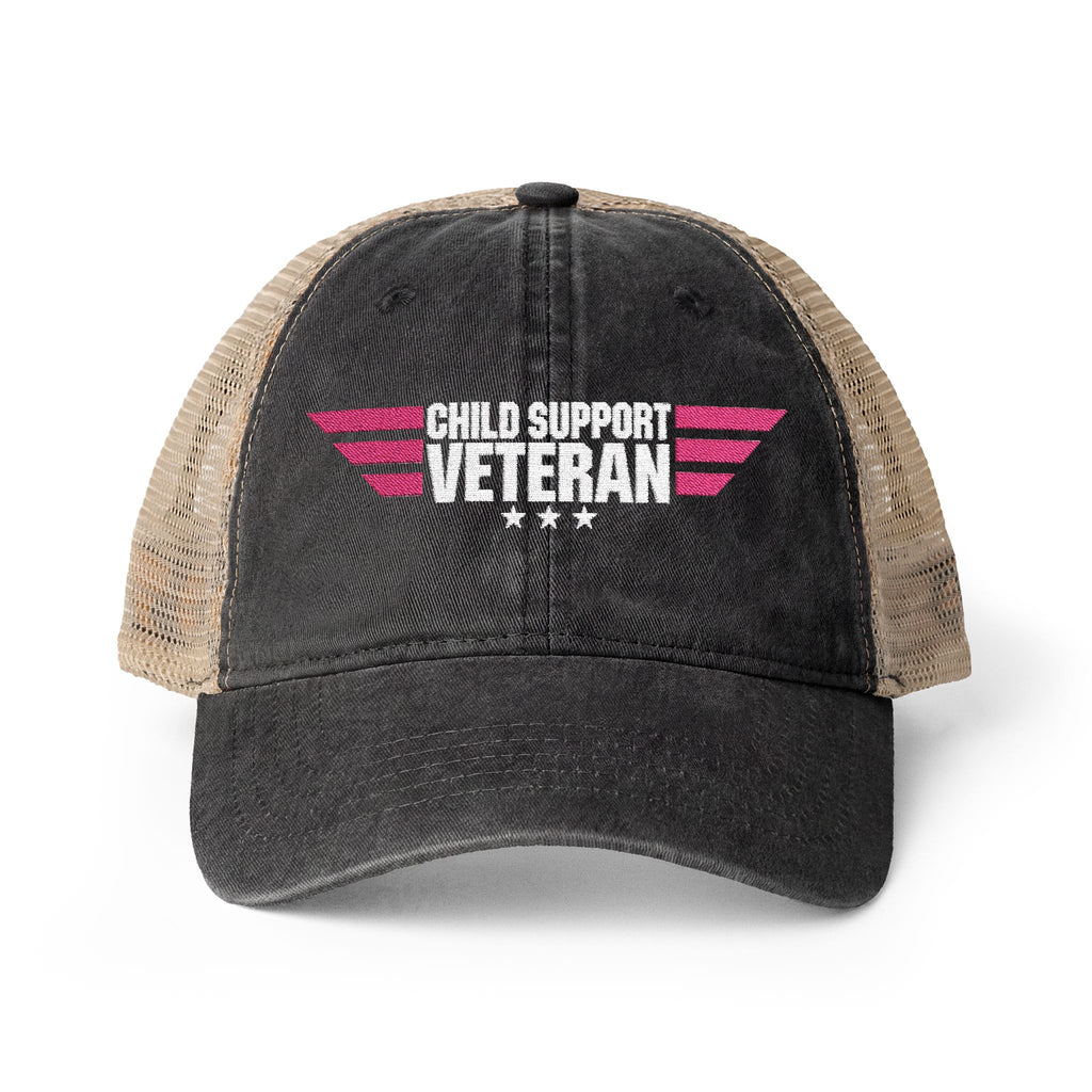 Women's Washed Mesh-Back Cap