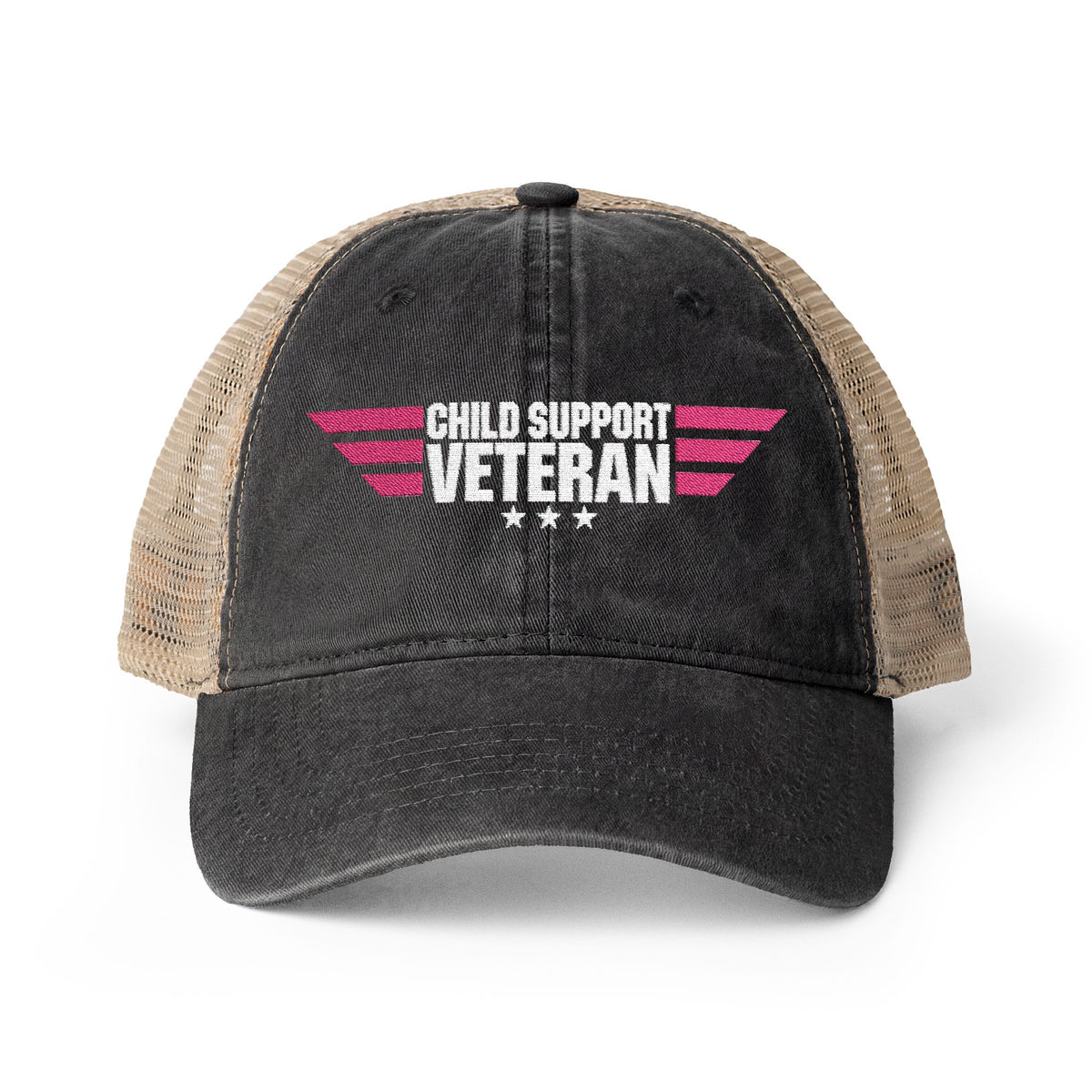 Women's Washed Mesh-Back Cap