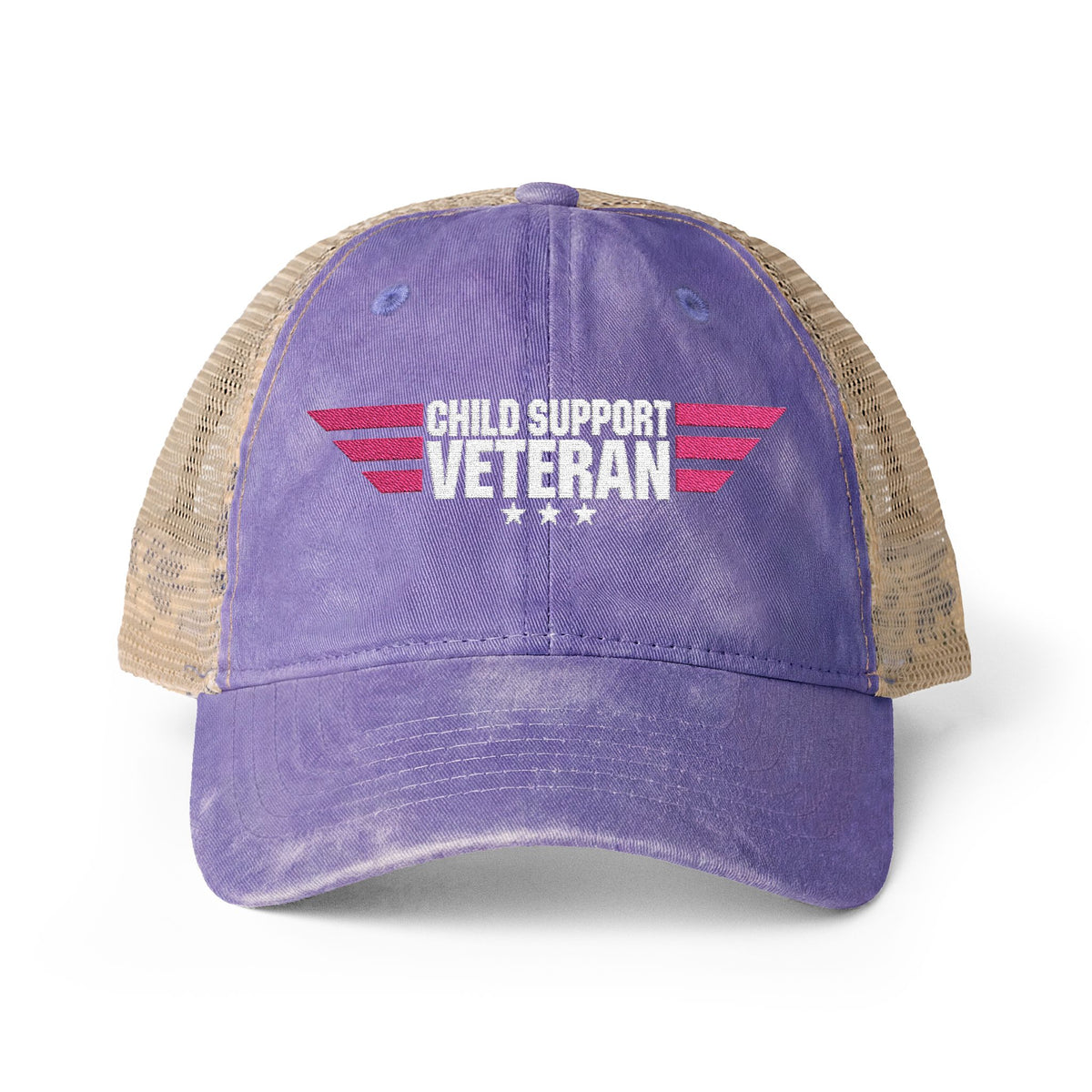 Women's Washed Mesh-Back Cap