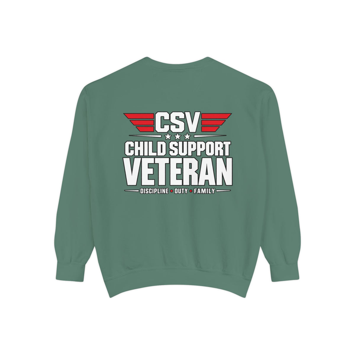 Child Support Veteran Sweatshirt – “My Dad Is A Child Support Veteran” Patriotic Crewneck