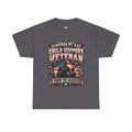 Raised By A Child Support Veteran T‑Shirt – Patriotic Military Tribute Tee