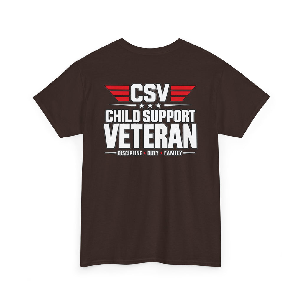 Present Matters T-Shirt – Child Support Veteran Tribute Tee