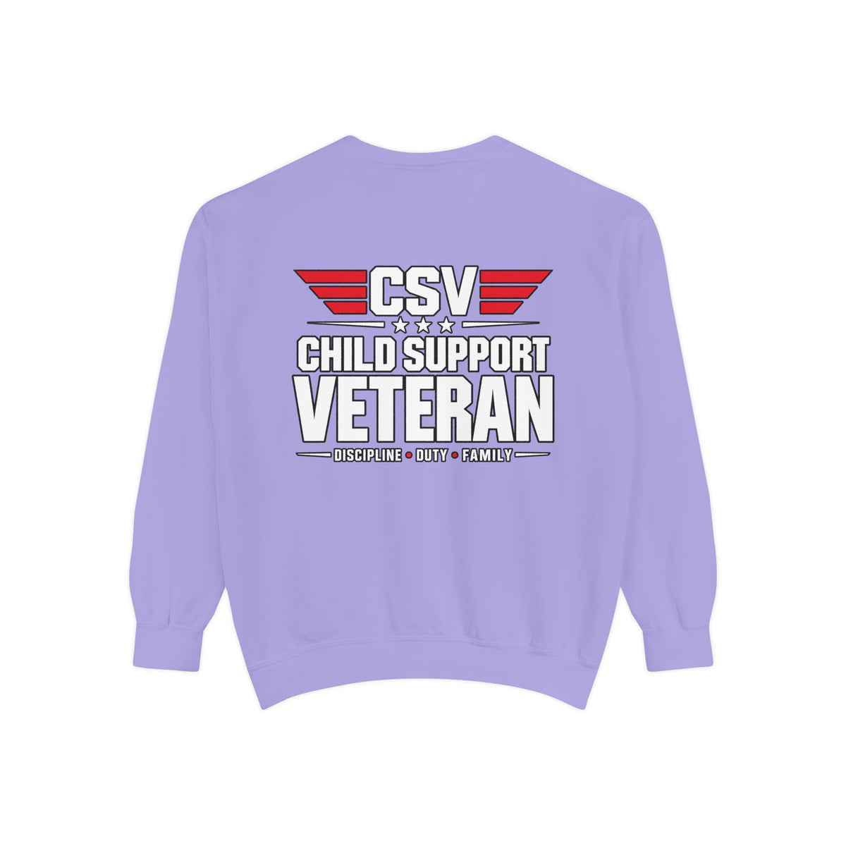 Child Support Veteran Sweatshirt – “My Dad Is A Child Support Veteran” Patriotic Crewneck