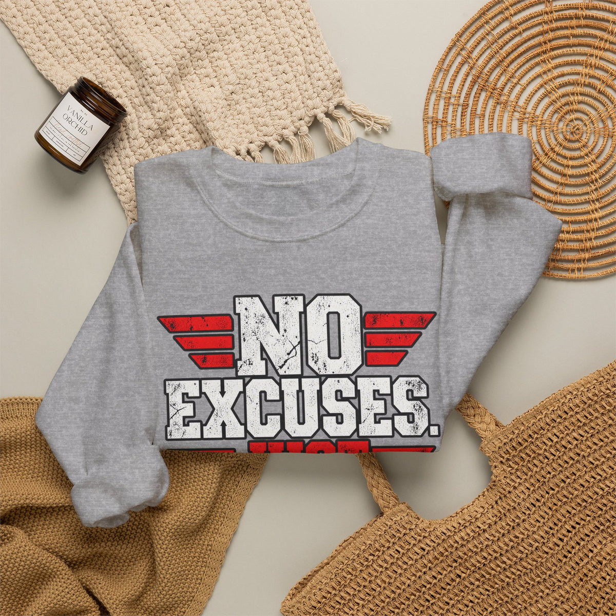 Child Support Veteran Crewneck Sweatshirt — CSV Emblem Pullover