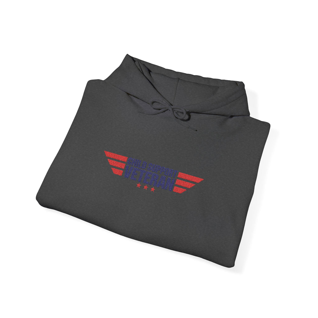 Veteran Wings Hoodie – Small Support Veteran Patriotic Pullover