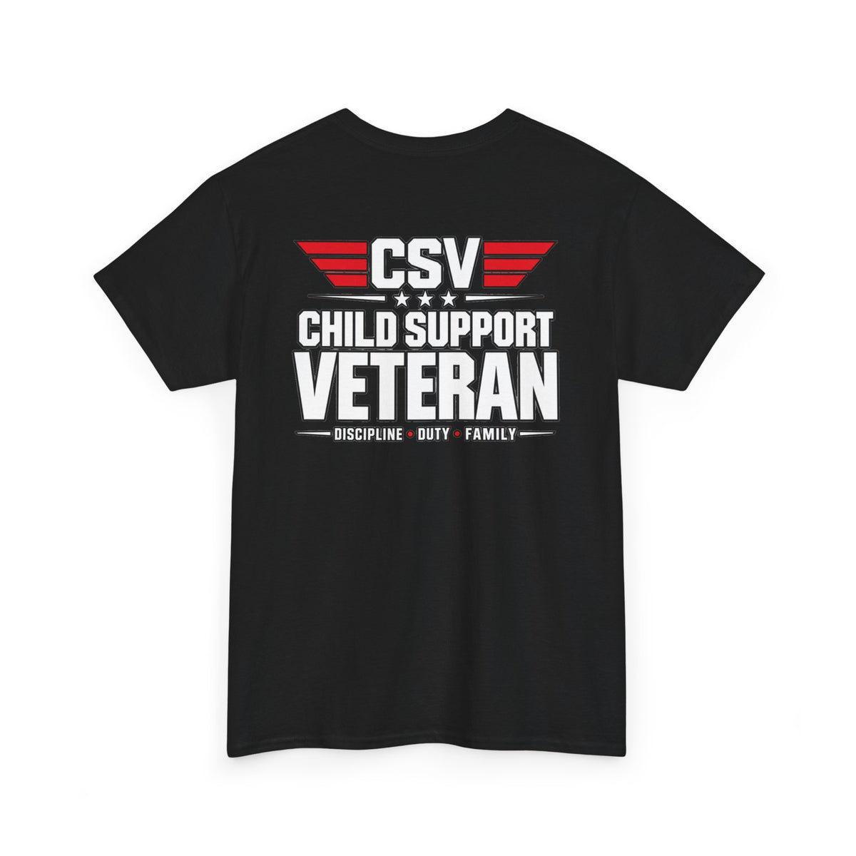 quiet strength, steady presence T-Shirt – Child Support Veteran Tribute Tee