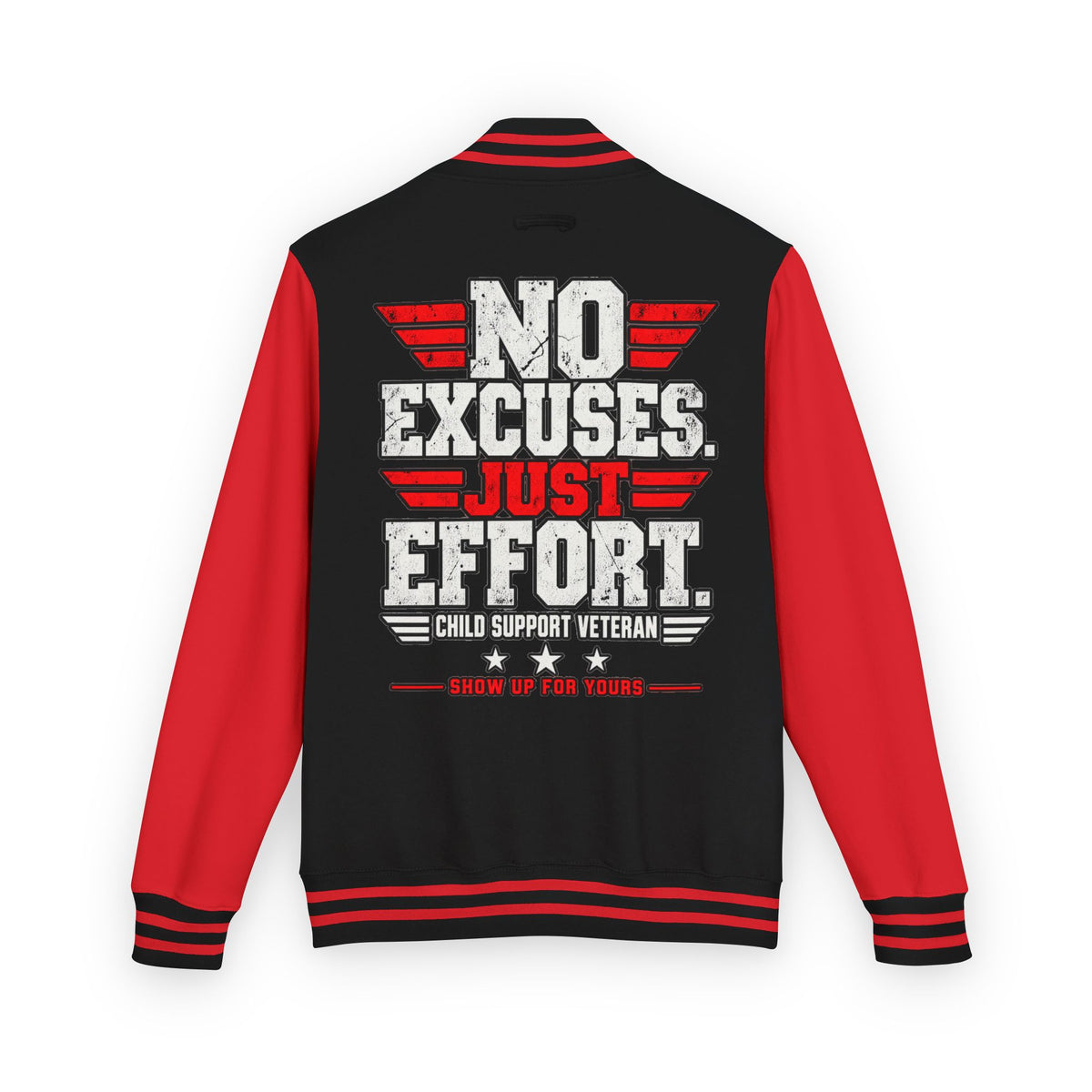 Letterman Jacket — “No Excuses. Just Effort.” CSV Pride