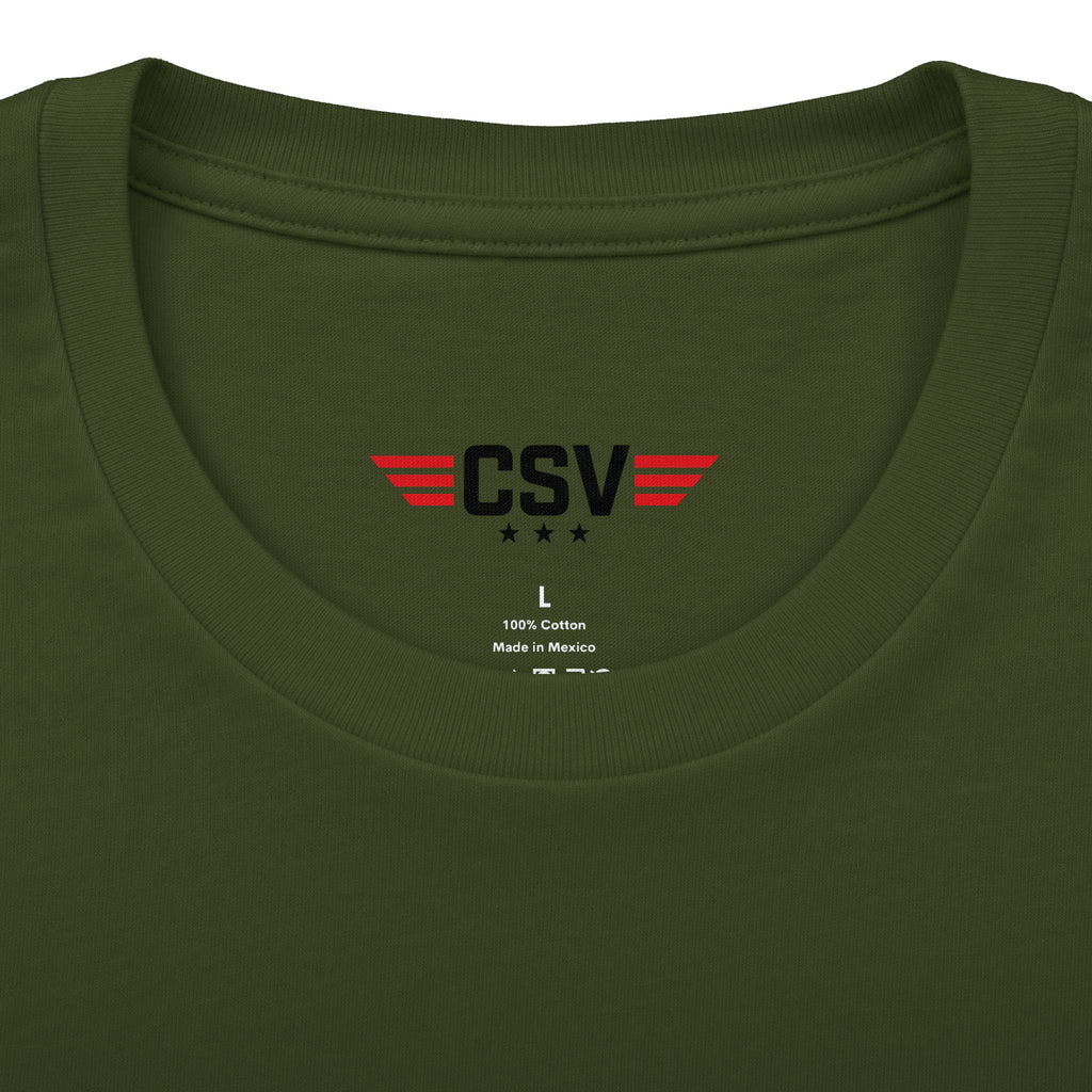 Still Standing Child Support Veteran T-Shirt — Patriotic CSV Tee
