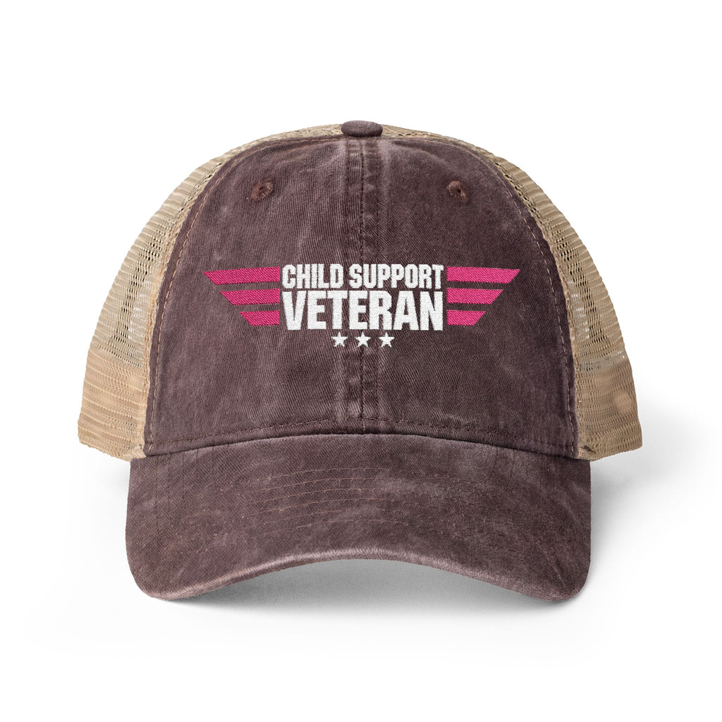 Women's Washed Mesh-Back Cap