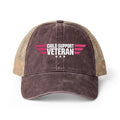 Women's Washed Mesh-Back Cap