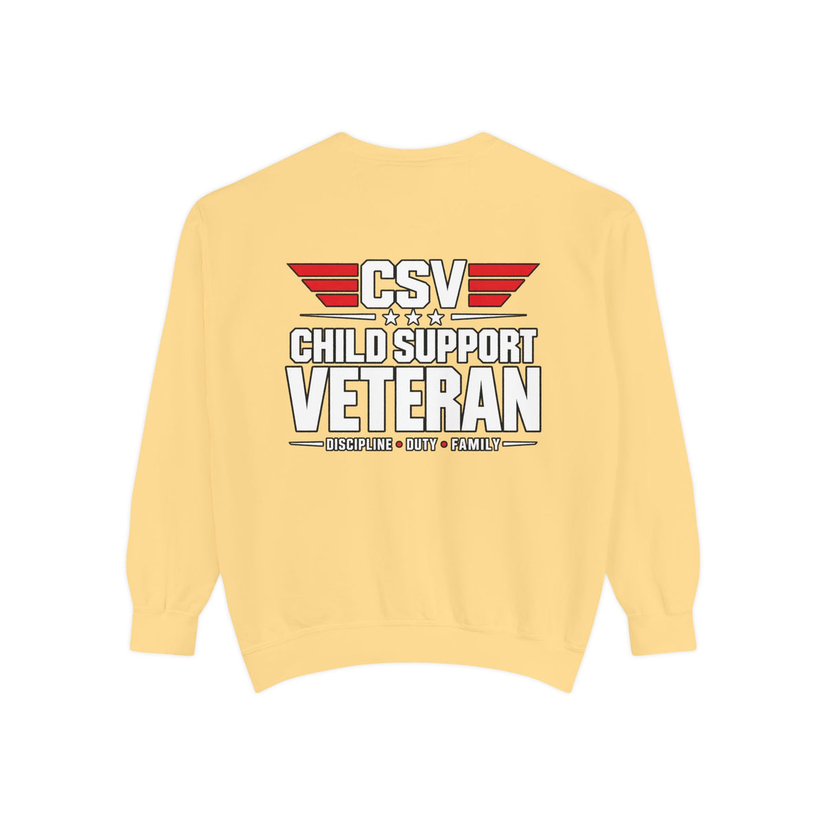 Child Support Veteran Sweatshirt – “My Dad Is A Child Support Veteran” Patriotic Crewneck