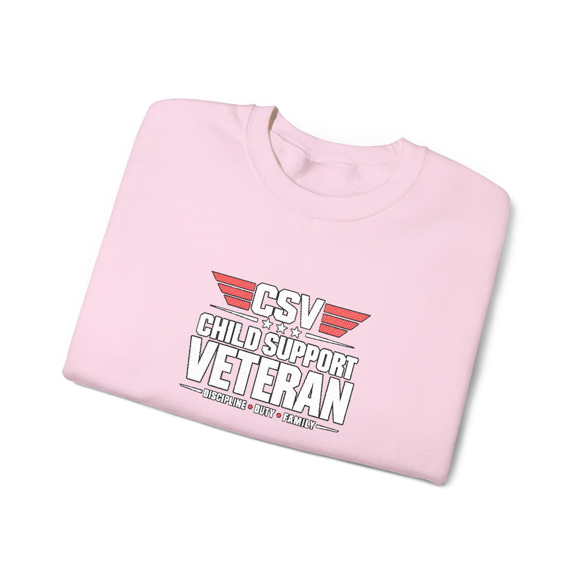 Veteran Dad Sweatshirt — Distressed USA Proud Veteran Crewneck
