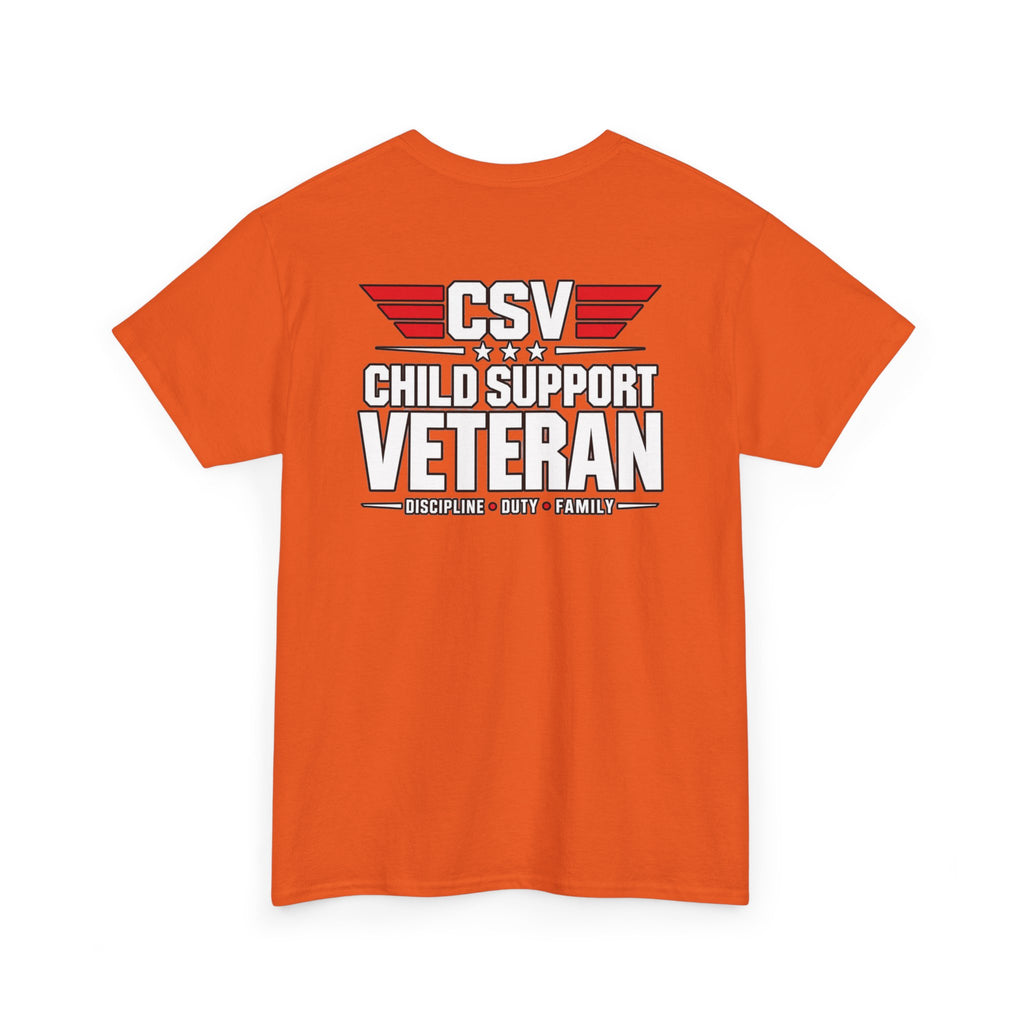Still Standing Child Support Veteran T‑Shirt