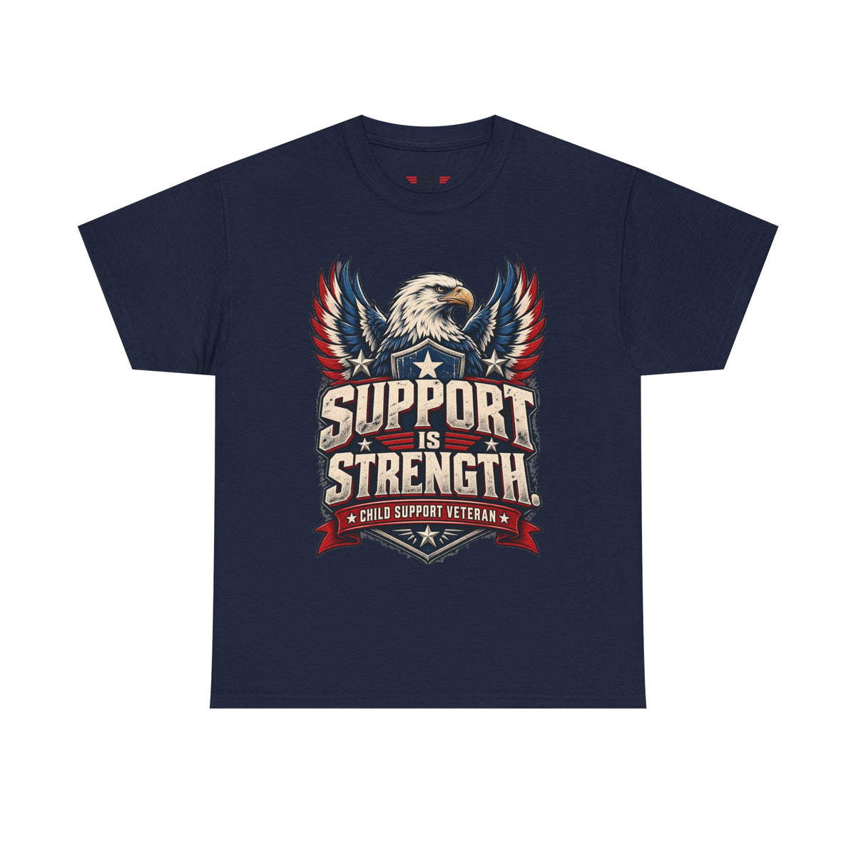 SUPPORT IS STRENGTH  Unisex Heavy Cotton Tee