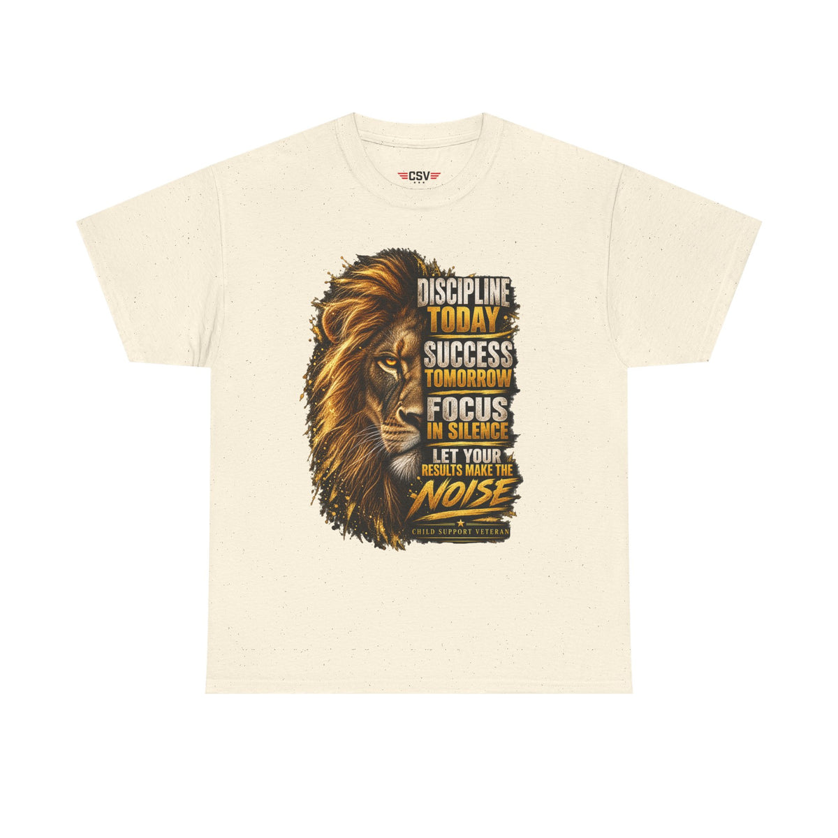 quiet strength, steady presence T-Shirt – Child Support Veteran Tribute Tee